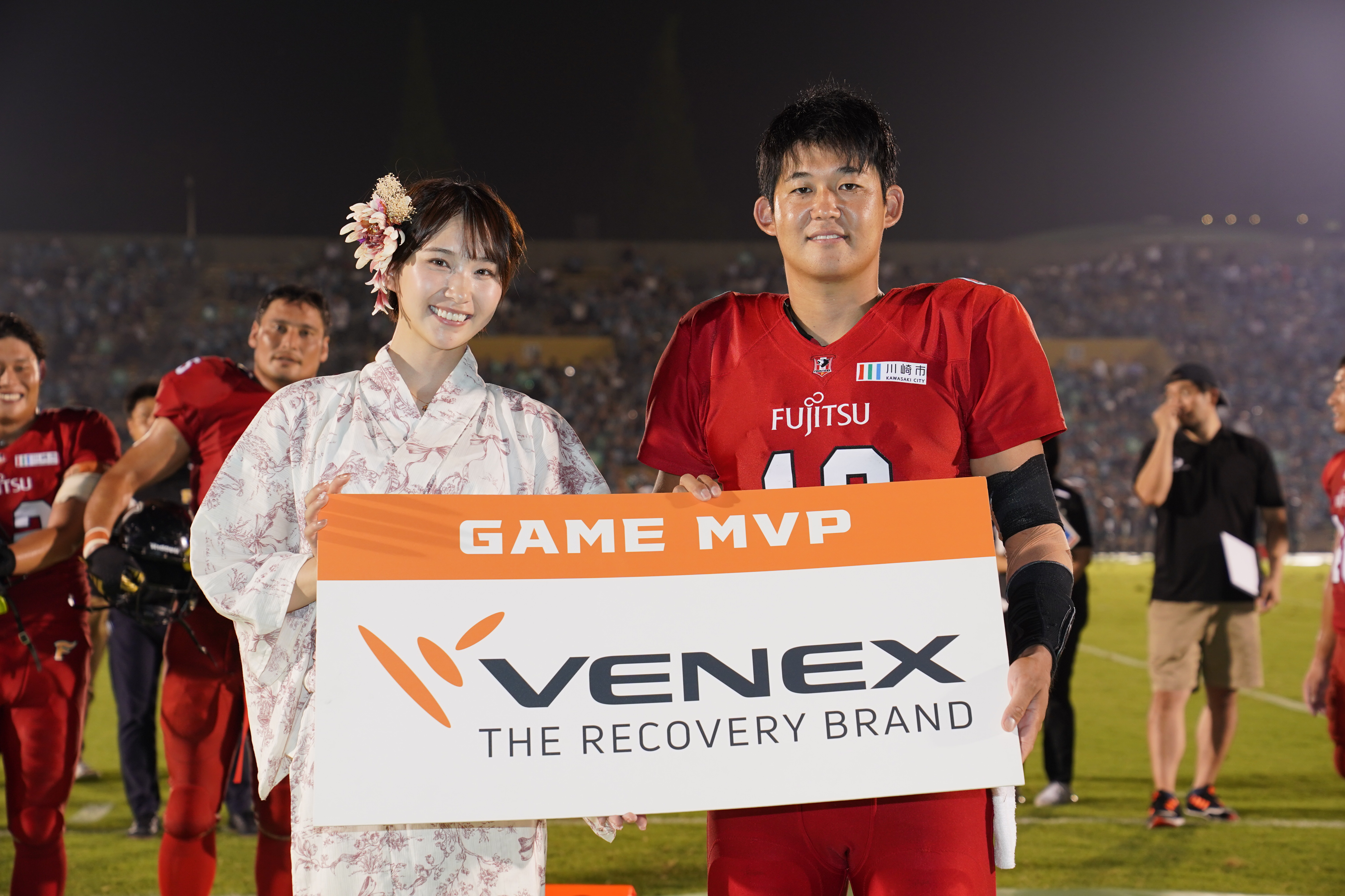 リカバリーウェアのVENEXが今年もMVP賞を提供